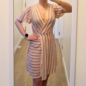 Cute pink striped dress